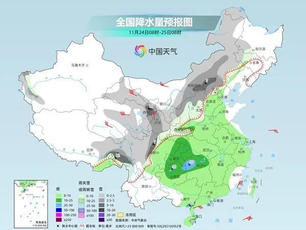 局地大暴雪！降温超16℃！波及25省份 寒潮来袭雨雪覆盖