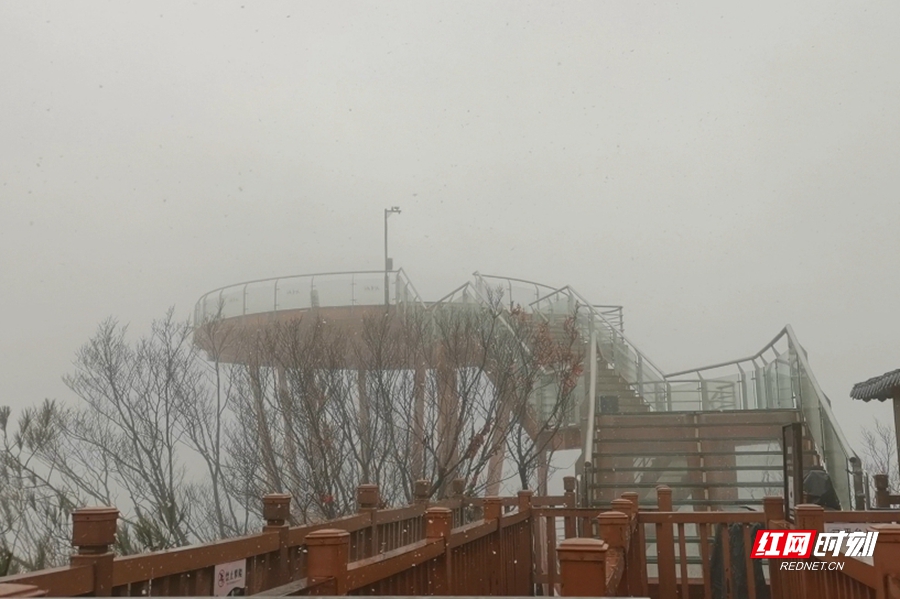 下雪啦！张家界七星山景区迎今冬第一场雪